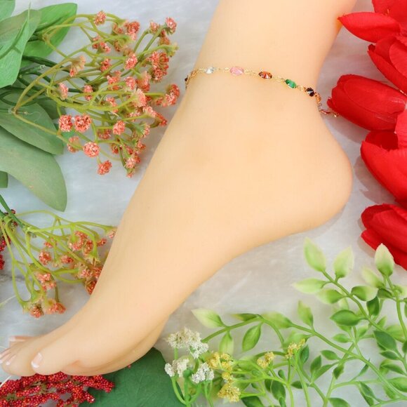 "New Beautiful Design Anklet for Women/Girls, Gift, A798 - Picture 5 of 9